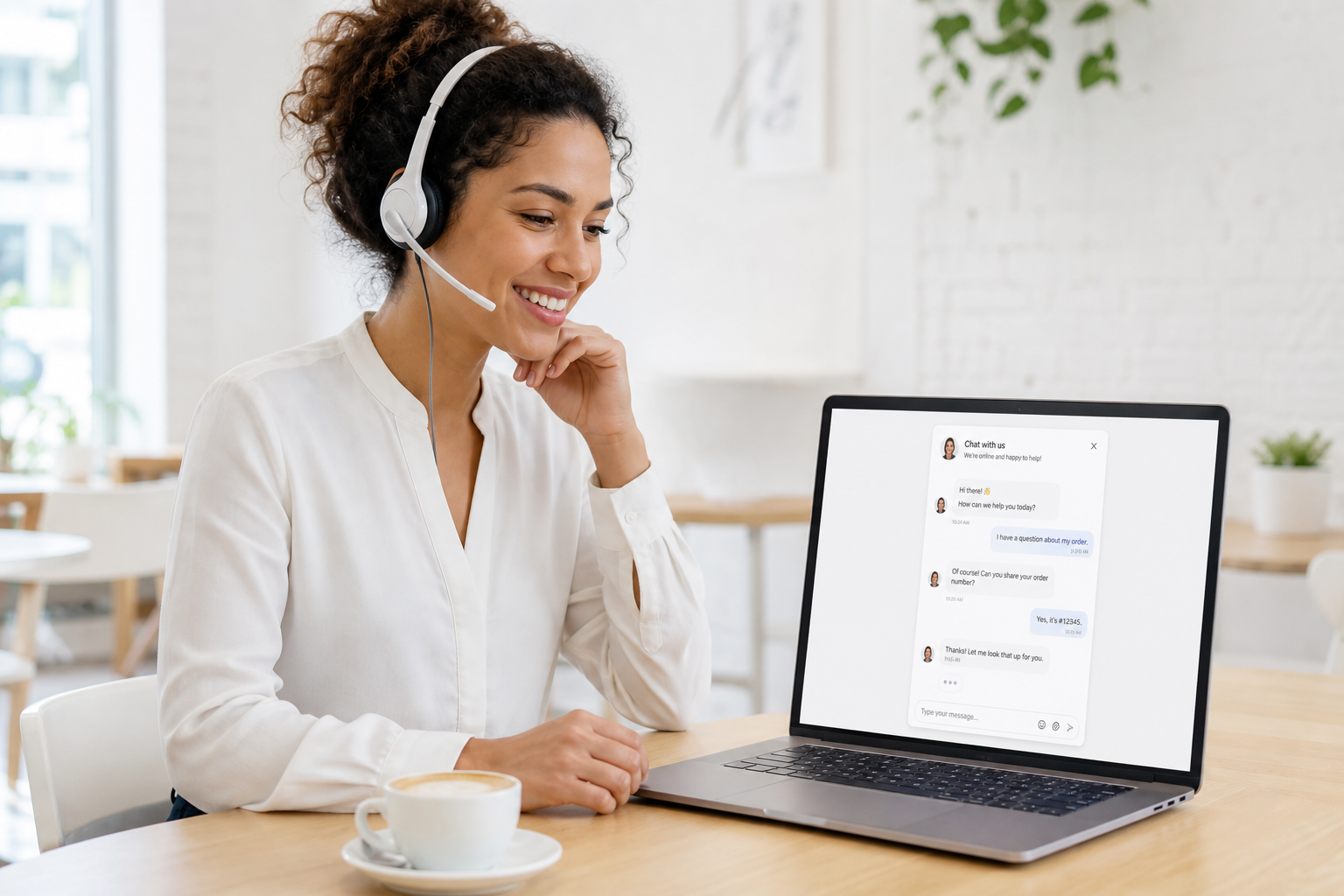 Chat that answers and converts